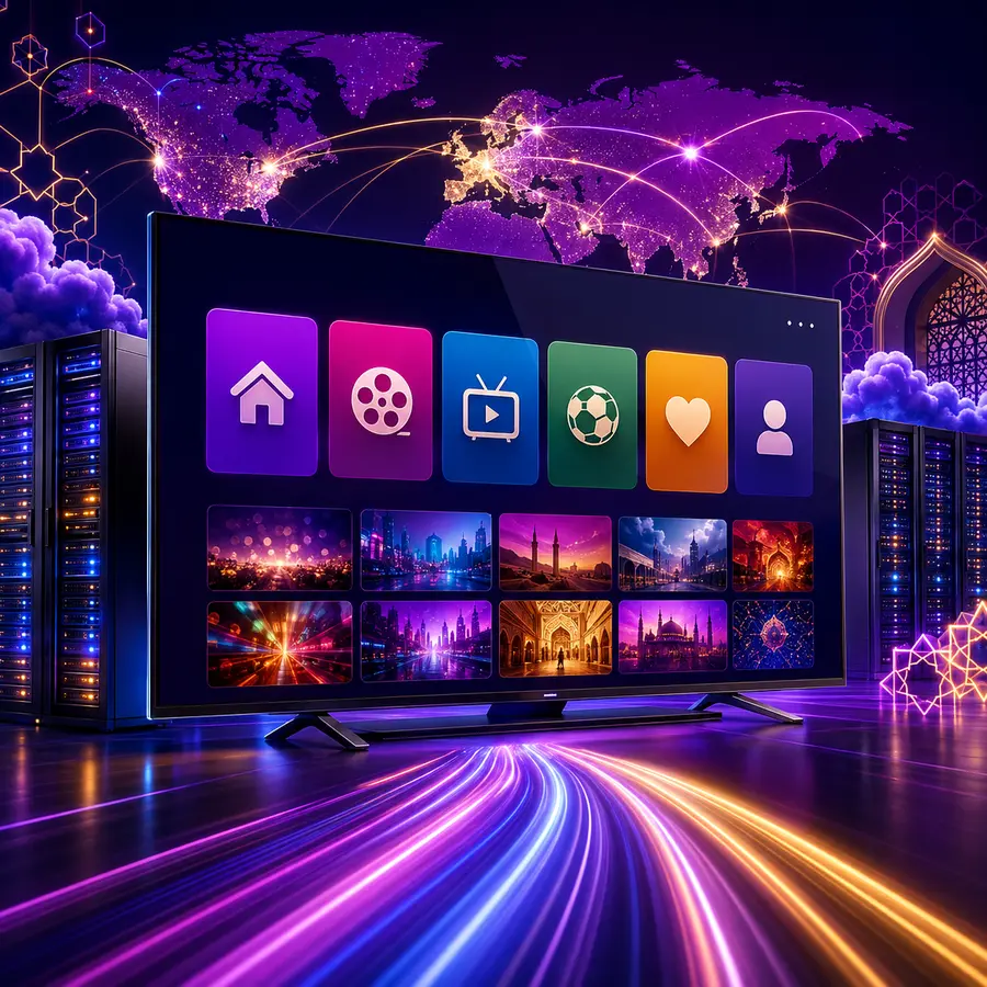 Starshare Pro and B1G Elite IPTV server interface
